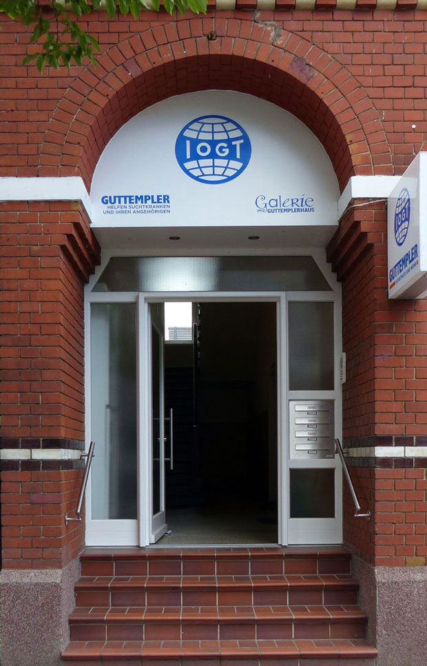 Eingang Guttemplerhaus Bielefeld